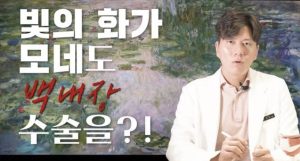 백내장 증상, 모네 수련, 모네 백내장