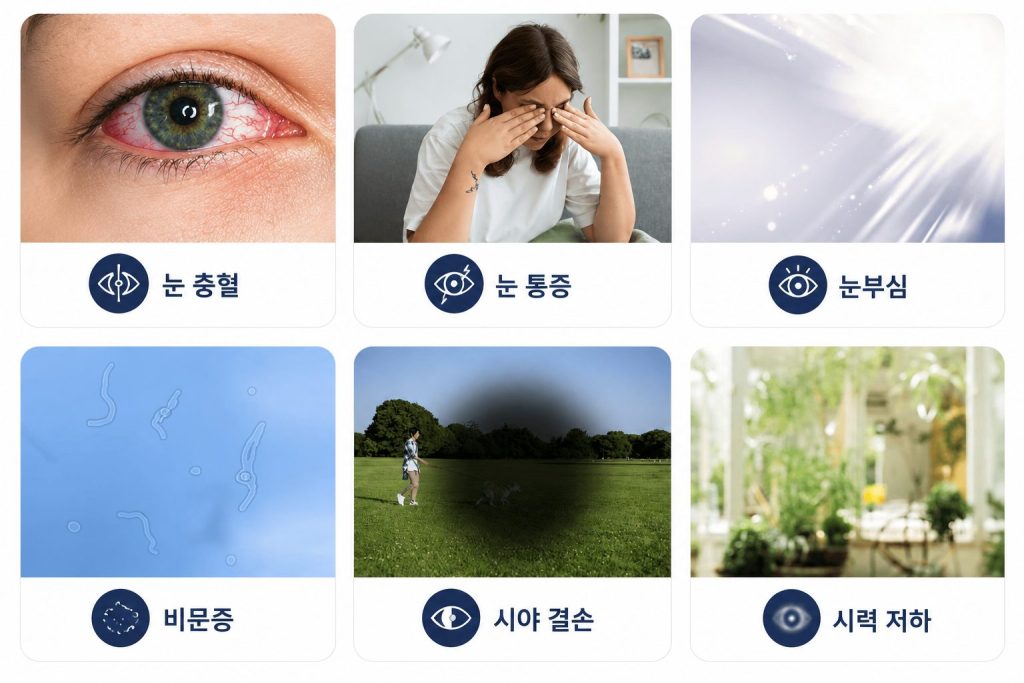 포도막염 치료 기간은? 한쪽 눈이 뿌옇게 보인다면 포도막염 증상일까?