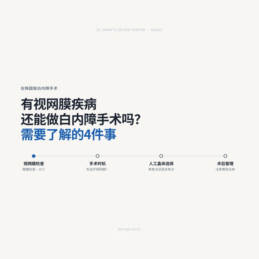 有视网膜疾病还能做白内障手术吗